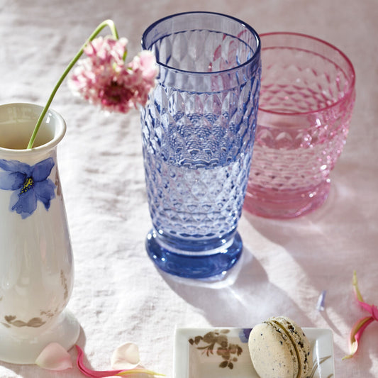 Boston Colored - Blue Highball / Beer Tumbler (Set of 4)