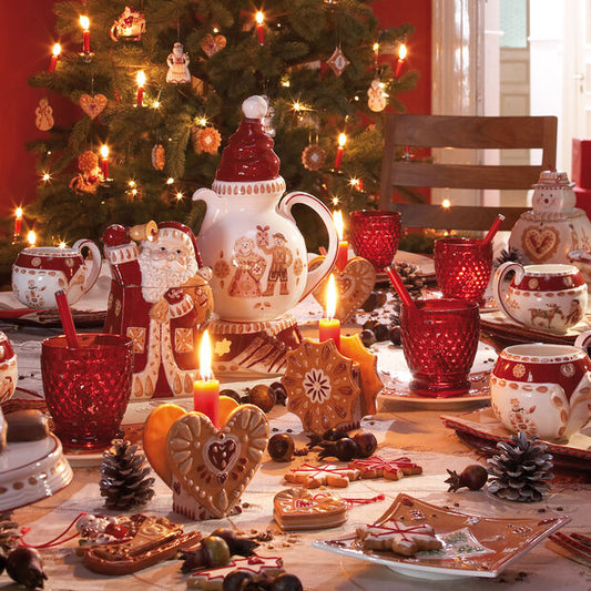 Boston Colored - DOF red (Set of 4)