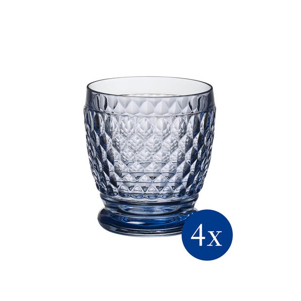 Boston Colored - DOF - Blue (Set of 4)