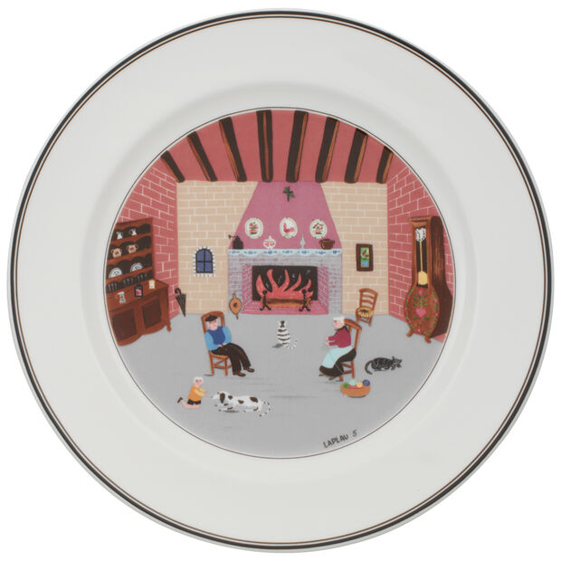 Design Naif - Dinner Plate Fireplace (Set of 6)