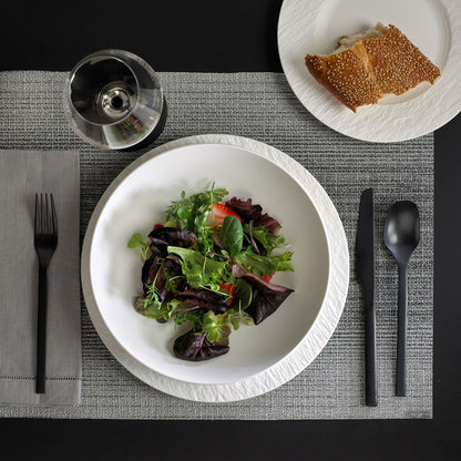 Manufacture Rock Blanc - Dinnerware Service for 4 (Set of 12)