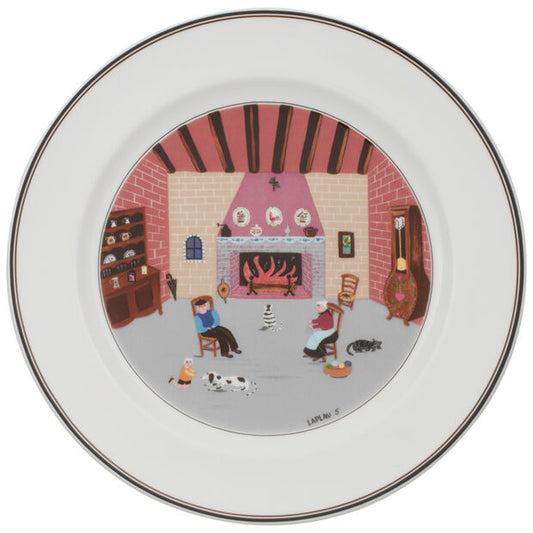 Design Naif - Dinner Plate Fireplace (Set of 6)