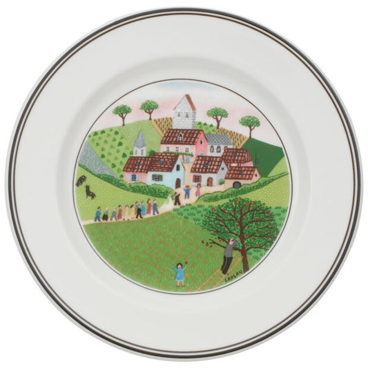 Design Naif - Appetizer/Dessert Plate Marriage (Set of 6)