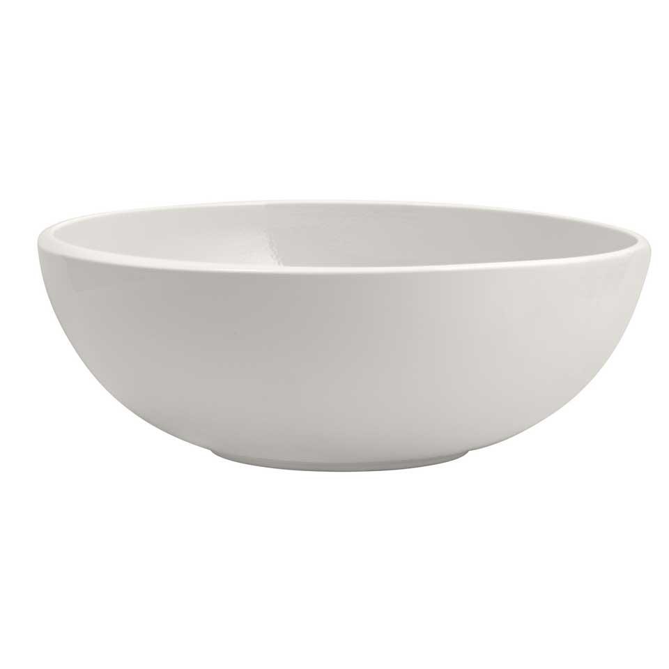 New Moon - White Large Round Vegetable Bowl